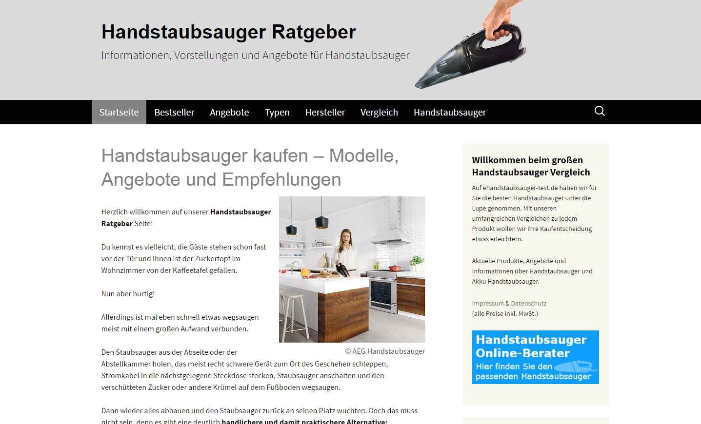 Details : Dyson DC62 Handstaubsauger Ratgeber