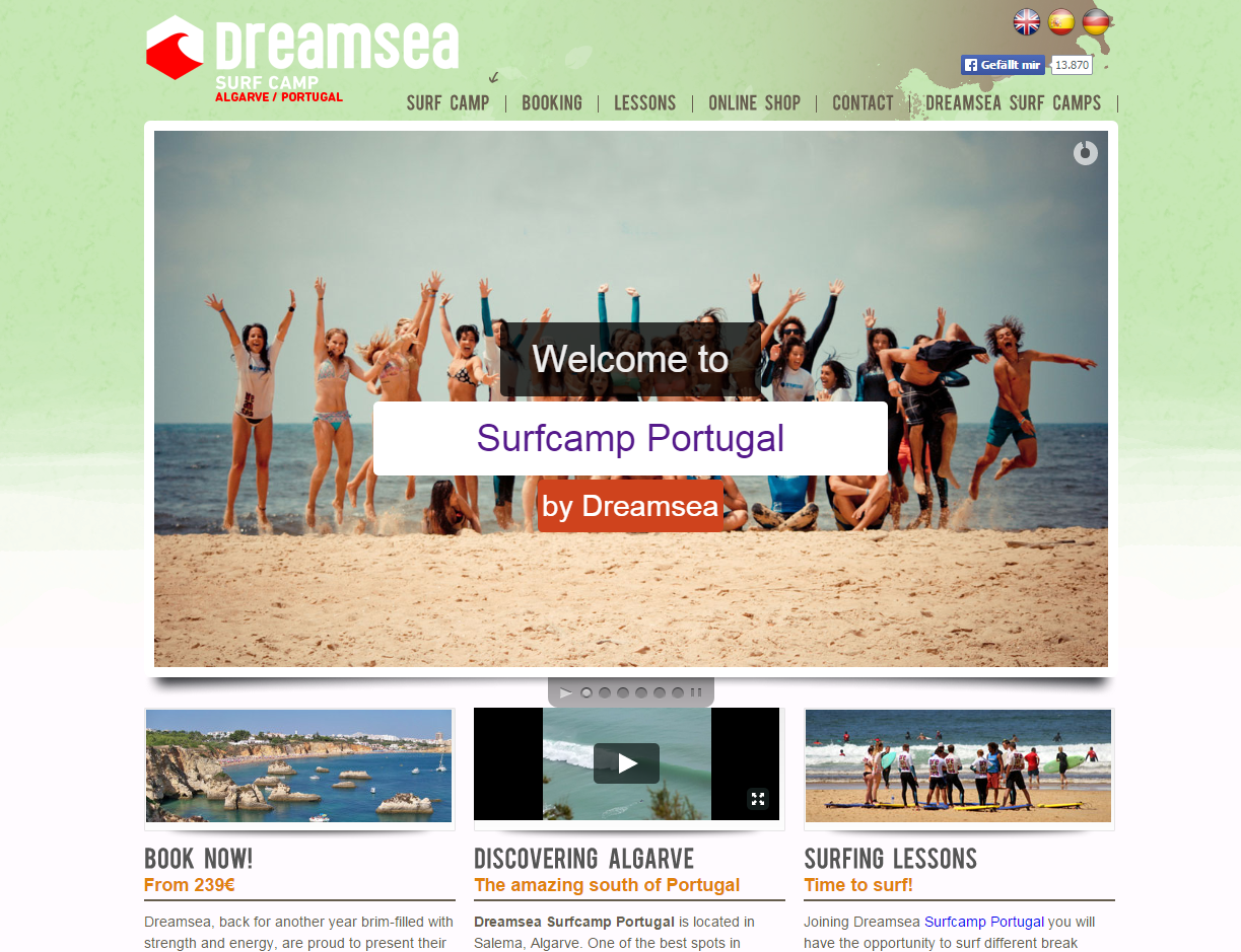Details : Dreamsea Surf Portugal