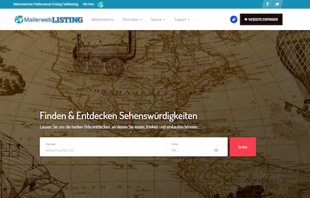 Webverzeichnis | Mailerweb.de | Listing | Webkatalog