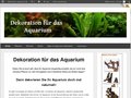 Details : Aquarium Dekoration; professionell & natürlich einrichten