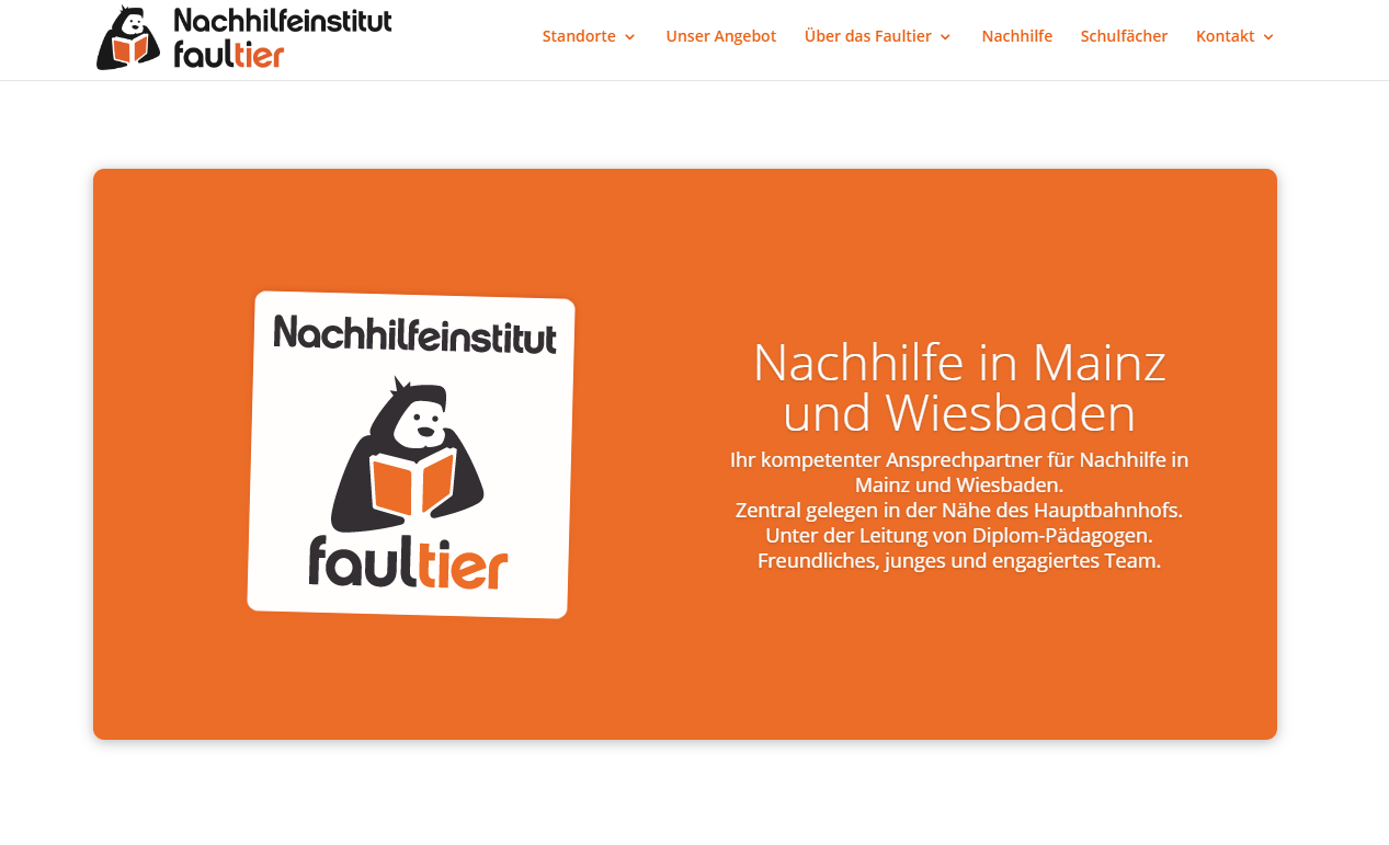 Details : Nachhilfeinstitut Faultier