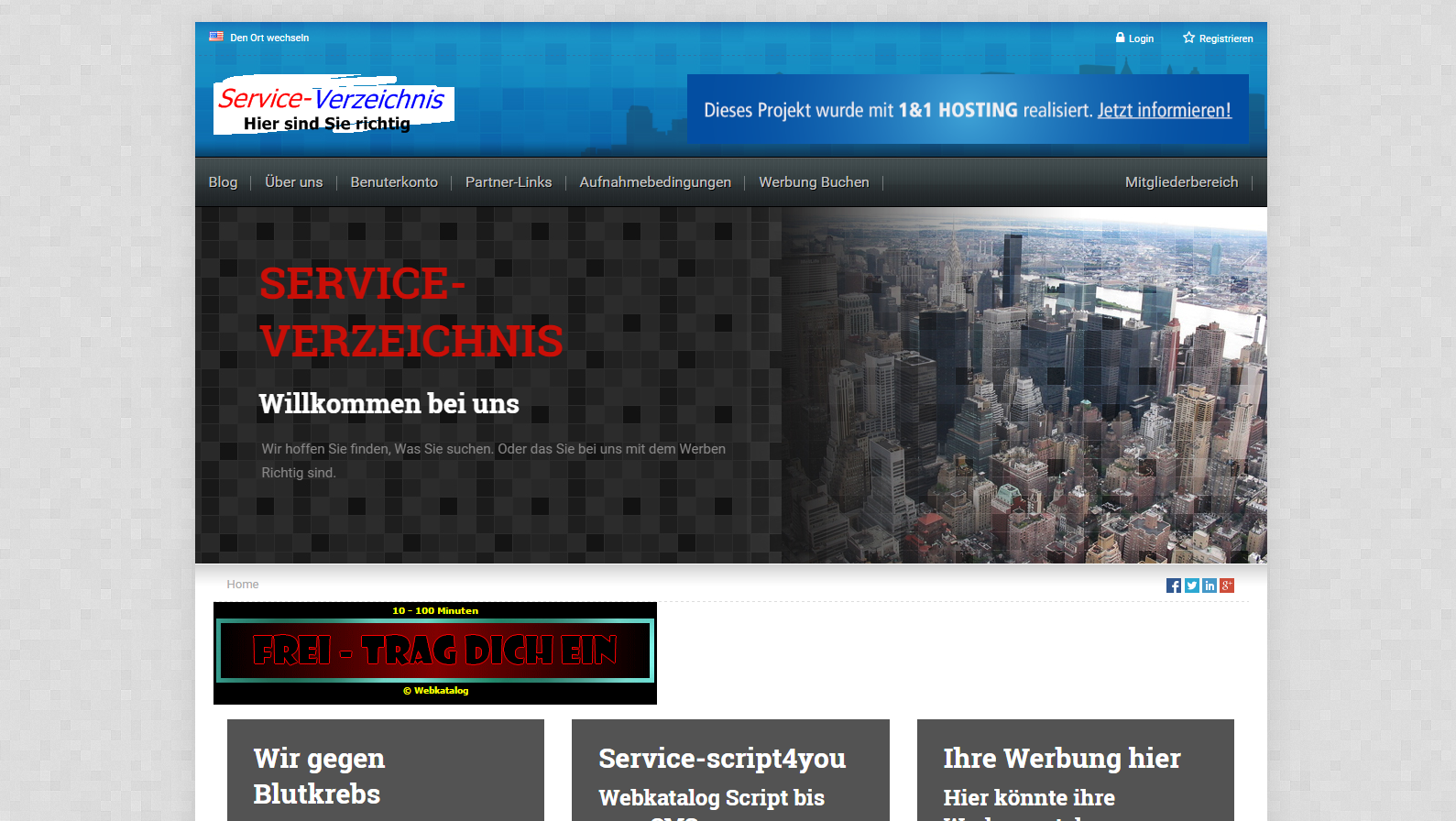 Details : Service-Verzeichnis