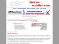 Details : Kostenloser FavIcon-Generator für Webmaster