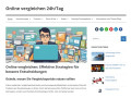 Spare Geld und behalte den Überblick - alles mit Online-Vergleichen-24