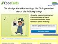 Details : Karteikarten online und mobil Lernen - CoboCards