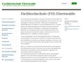 Details : Fachhochschule Eberswalde