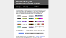 Details : Kostenlose Besucherzähler mit Live-Statistik für die Homepage