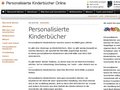 Details : Personalisierte Kinderbücher