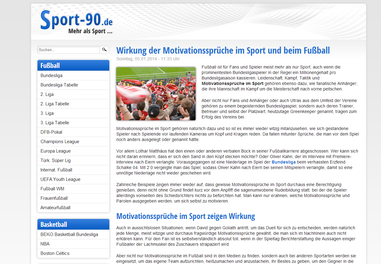 Details : Sport-90.de