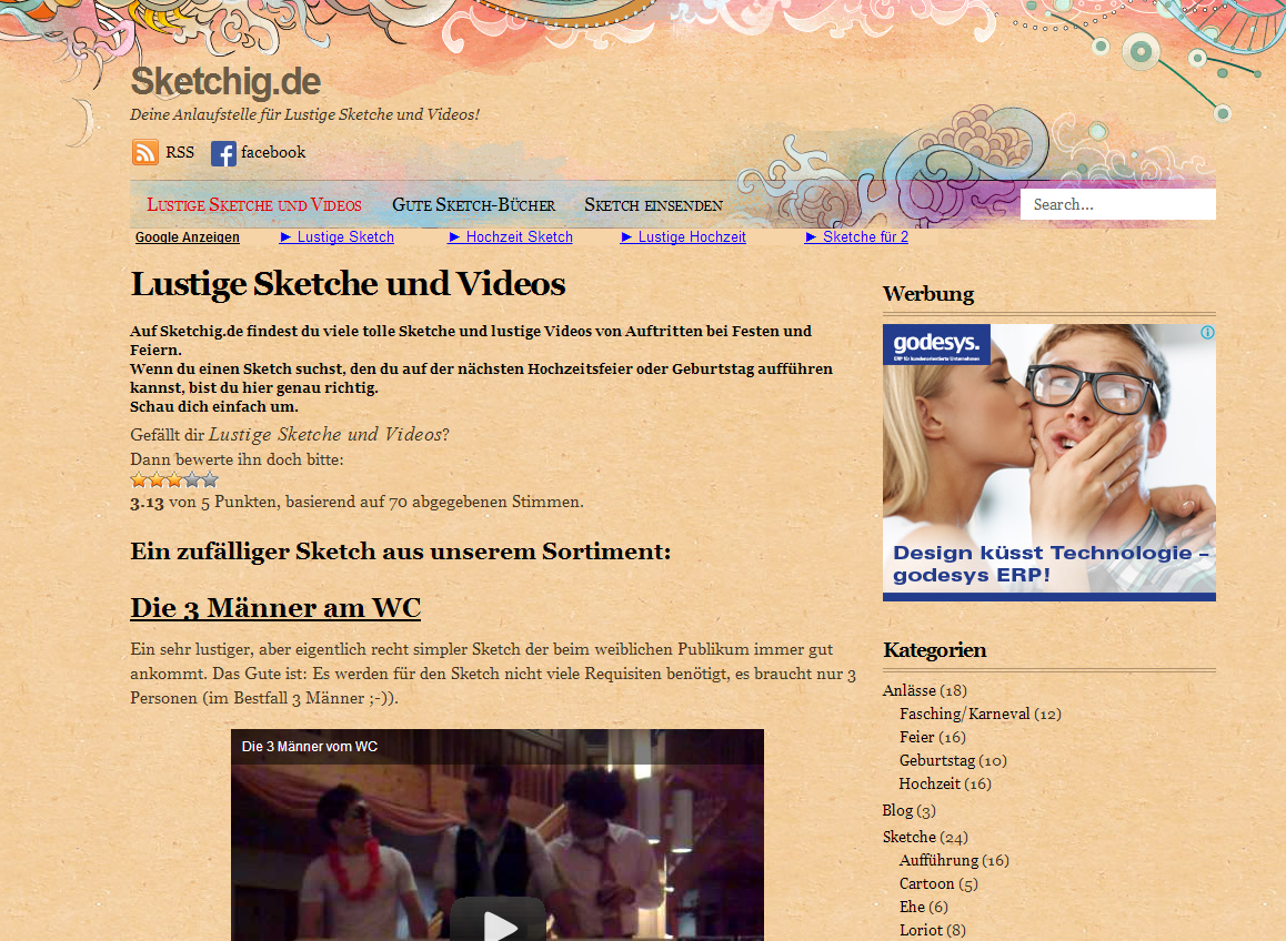 Details : Sketchig.de | Lustige Sketche und Videos kostenlos