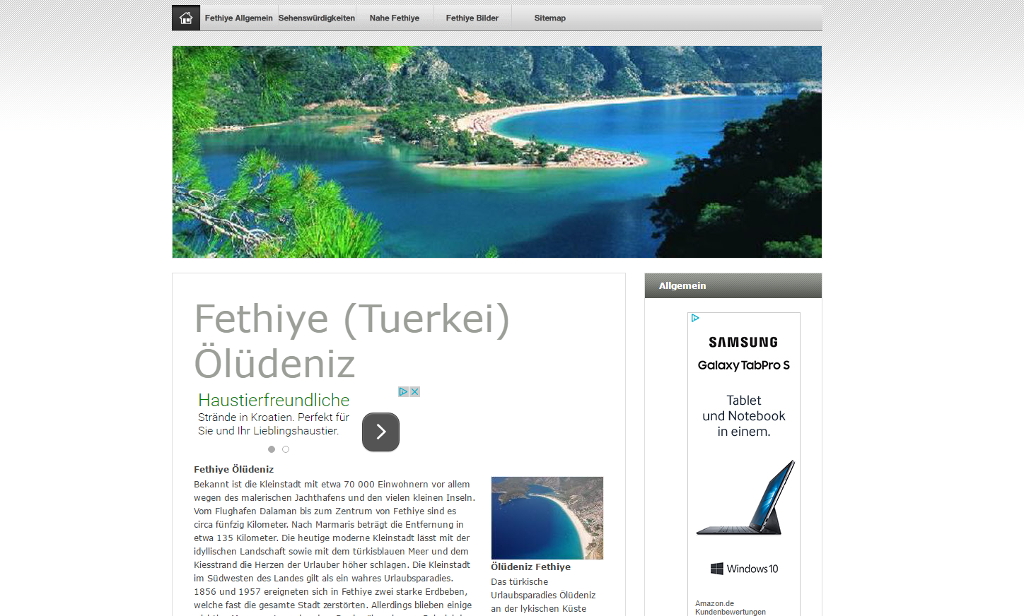 Details : Ölüdeniz Türkei