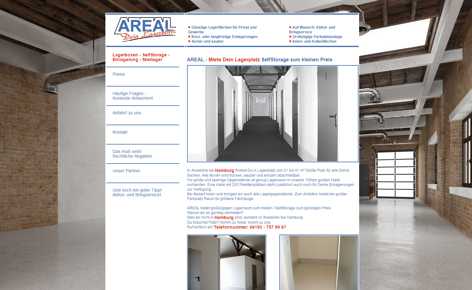 Areal -Miete dein Lagerplatz | Günstige Lagerflächen für Privat und Gewerbe